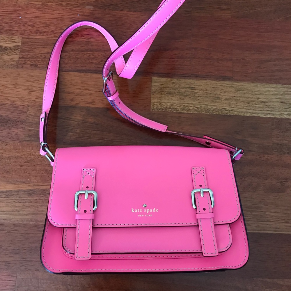 Kate Spade Messenger Crossbody Bag Hot Pink